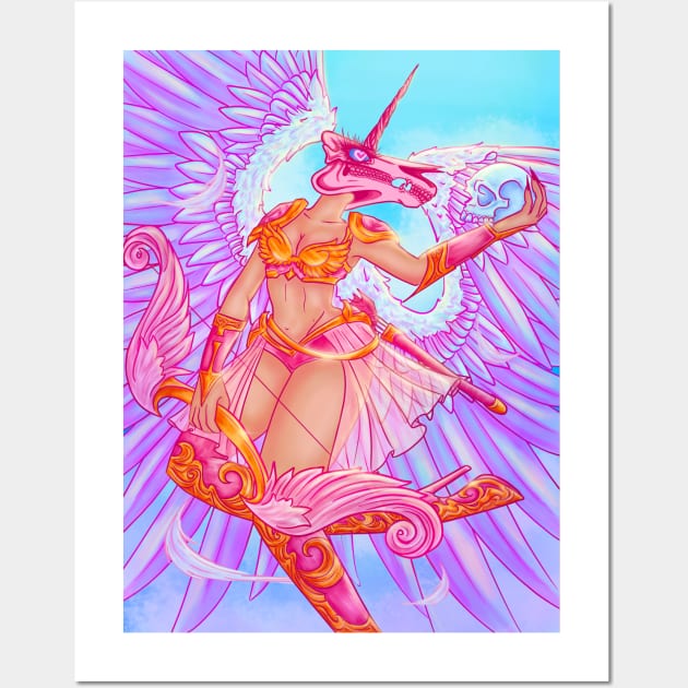 Guardian Angel Wall Art by MissIvoryRainbow